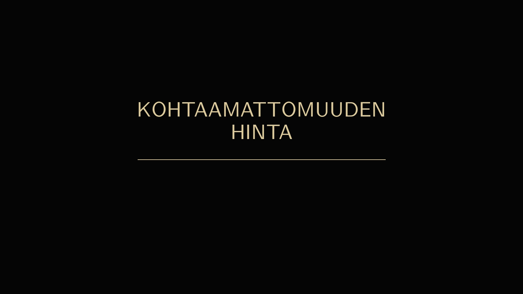 Kohtaamattomuuden hinta työpaikalla